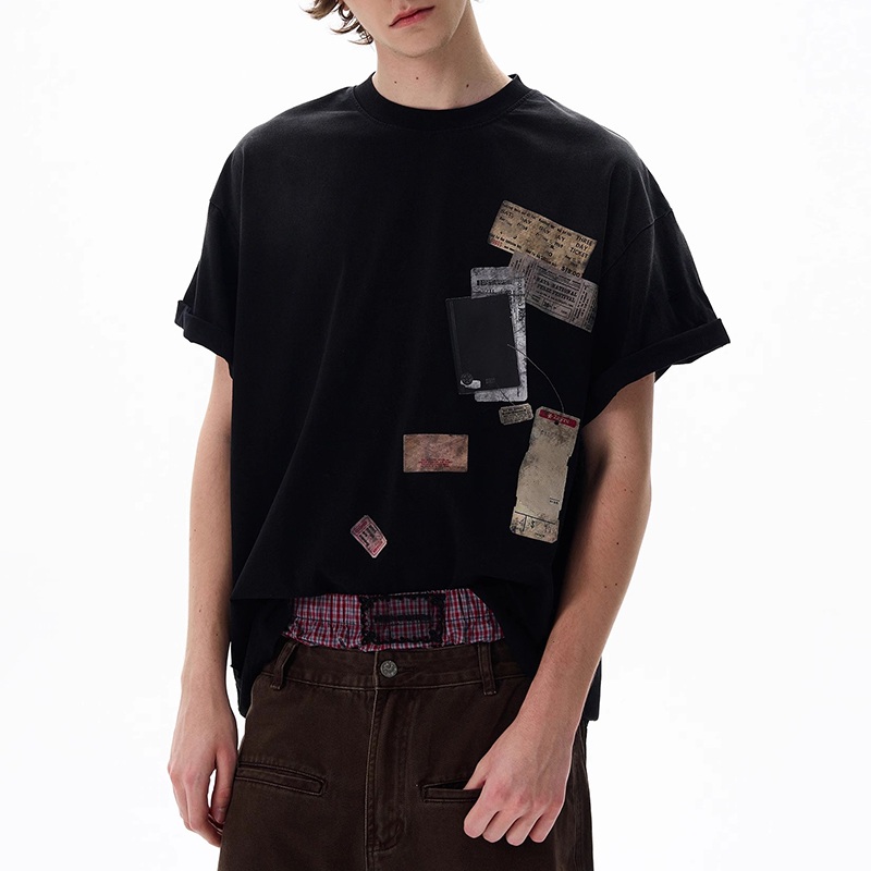 hip hop t-shirt     black cotton t-shirts     dtg print t shirt